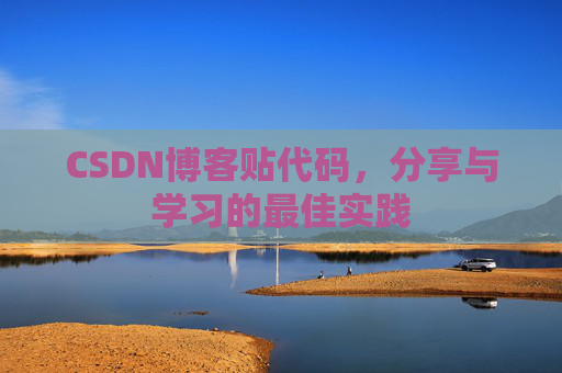 CSDN博客贴代码，分享与学习的最佳实践