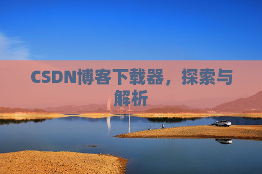 CSDN博客下载器，探索与解析