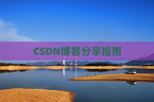 CSDN博客分享指南