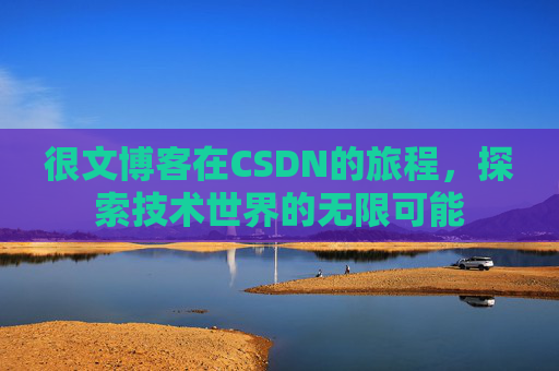 很文博客在CSDN的旅程，探索技术世界的无限可能