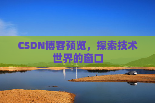 CSDN博客预览,探索技术世界的窗口